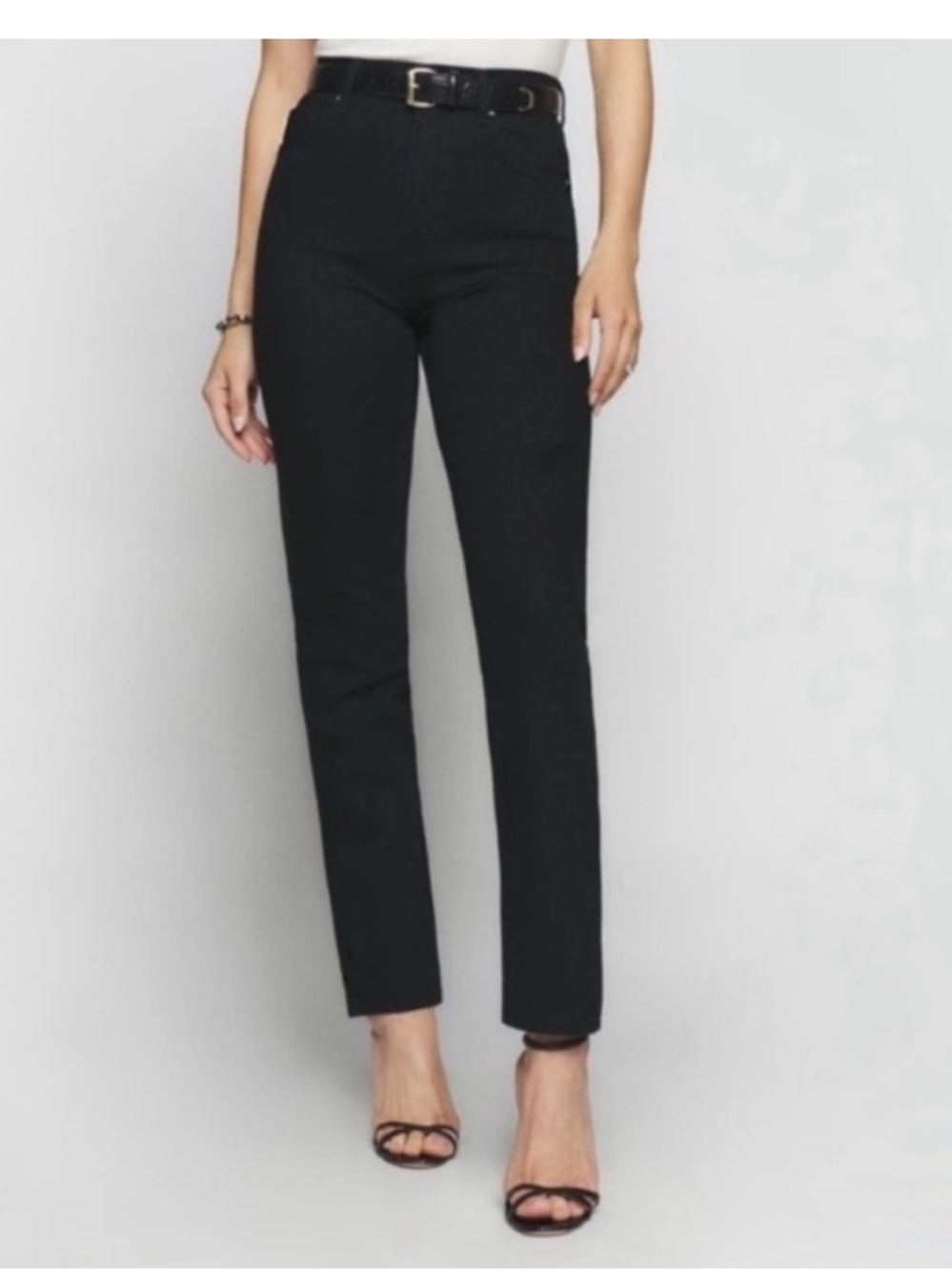 Reformation Ankle length Liza jeans